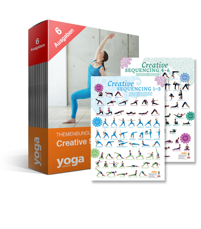 Creative Sequencing 1-6 mit Poster - 6er Bundle - YOGISHOP
