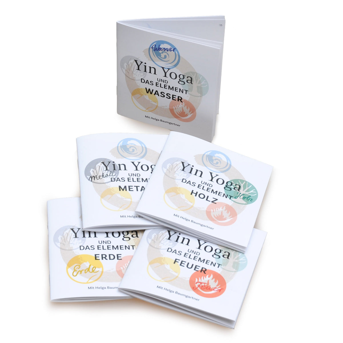 Set Mini-Hefte - Yin Yoga und die Elemente