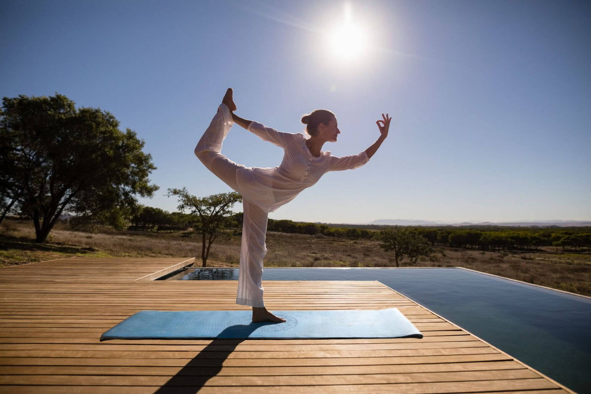 Yogamatte TPE ecofriendly - Blume des Lebens