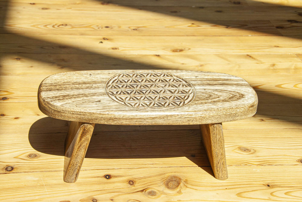 Meditationshocker Blume des Lebens - YOGISHOP