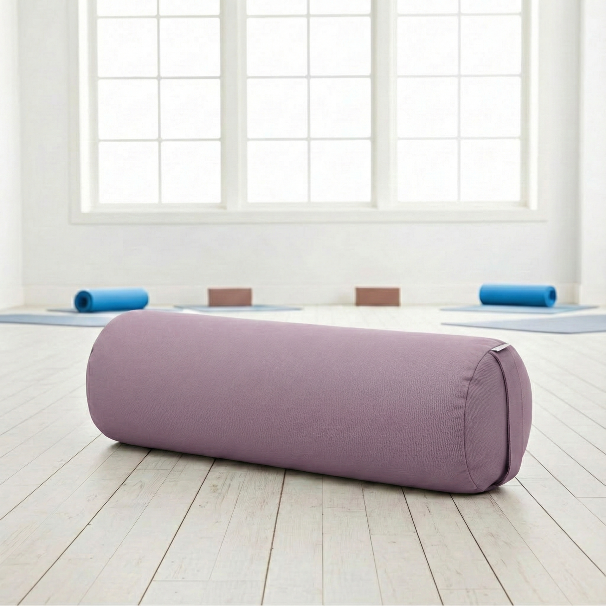 Yoga-Bolster yin - rund - Samtosha - organic cotton - YOGISHOP