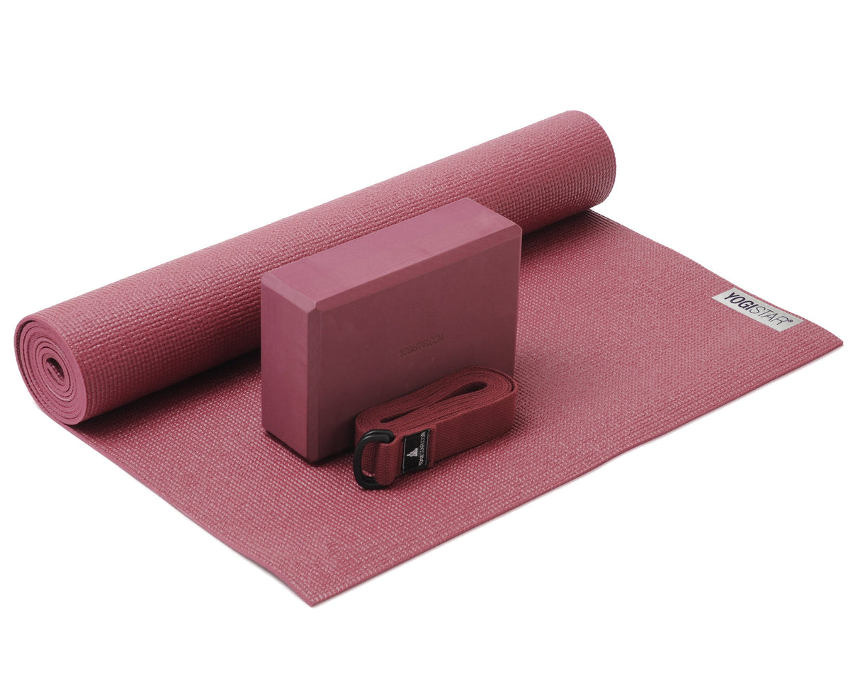 Yoga-Set kick it - one (Yogamatte + Yogablock + Yogagurt) - YOGISHOP
