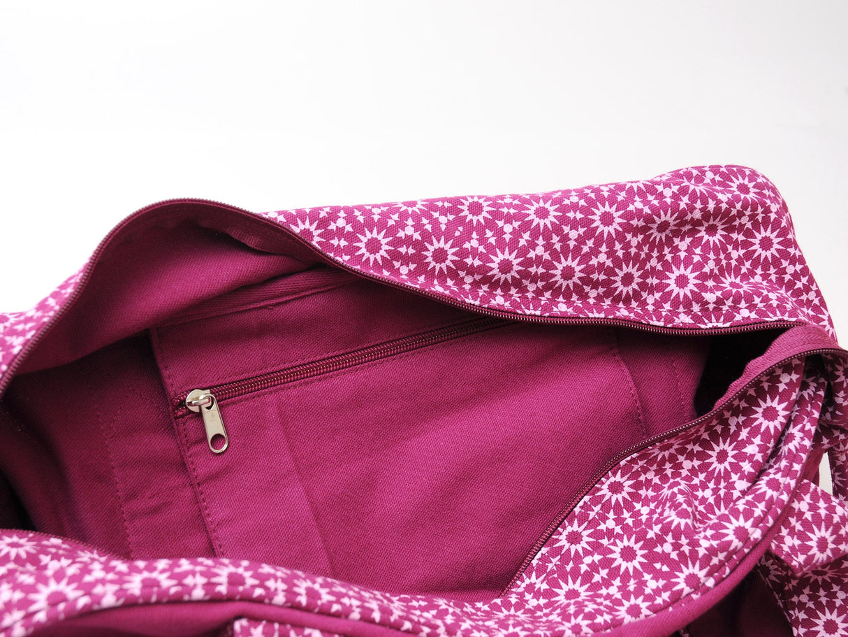 Yogatasche twin bag - take me two - boysenberry - YOGISHOP