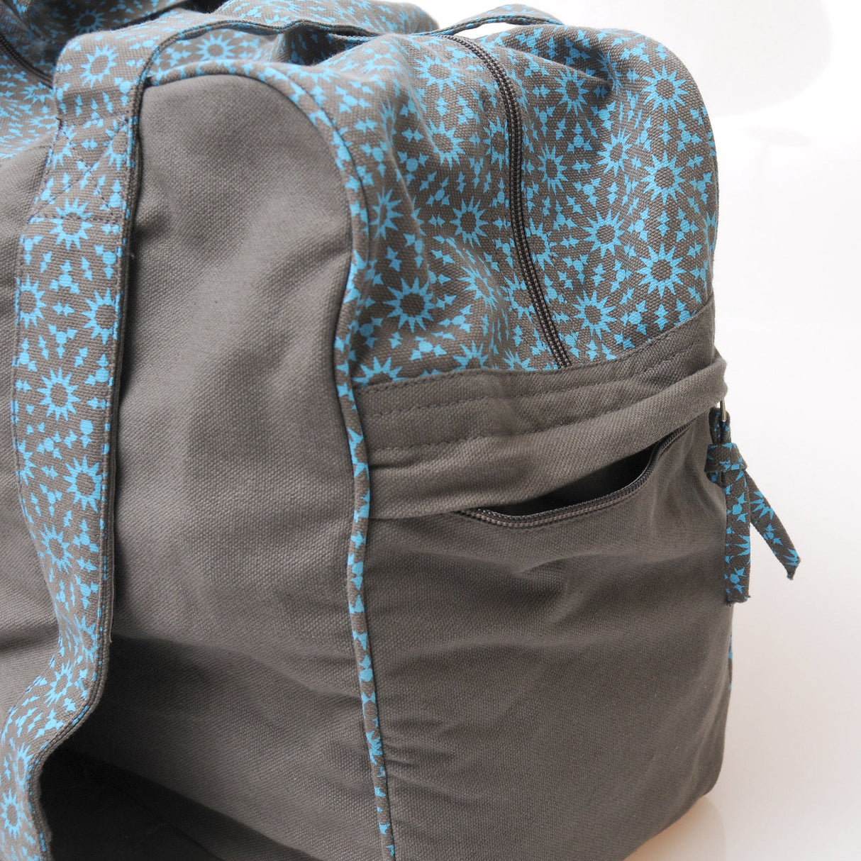 Yogatasche twin bag - take me two - taupe/turquoise - YOGISHOP