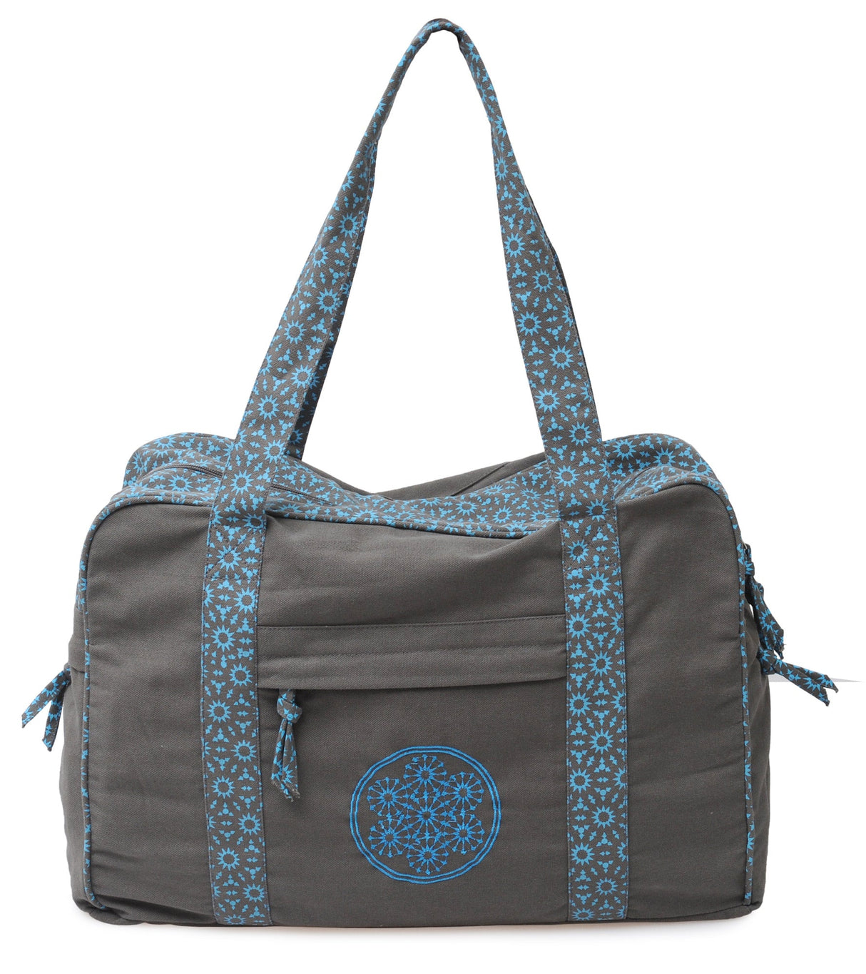 Yogatasche twin bag - take me two - taupe/turquoise - YOGISHOP
