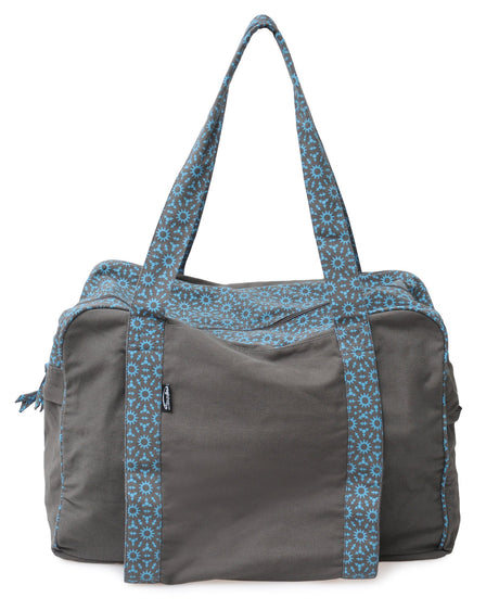 Yogatasche twin bag - take me two - taupe/turquoise - YOGISHOP