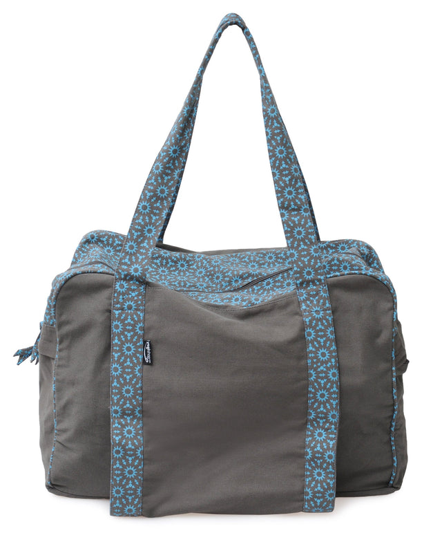 Yogatasche twin bag - take me two - taupe/turquoise - YOGISHOP