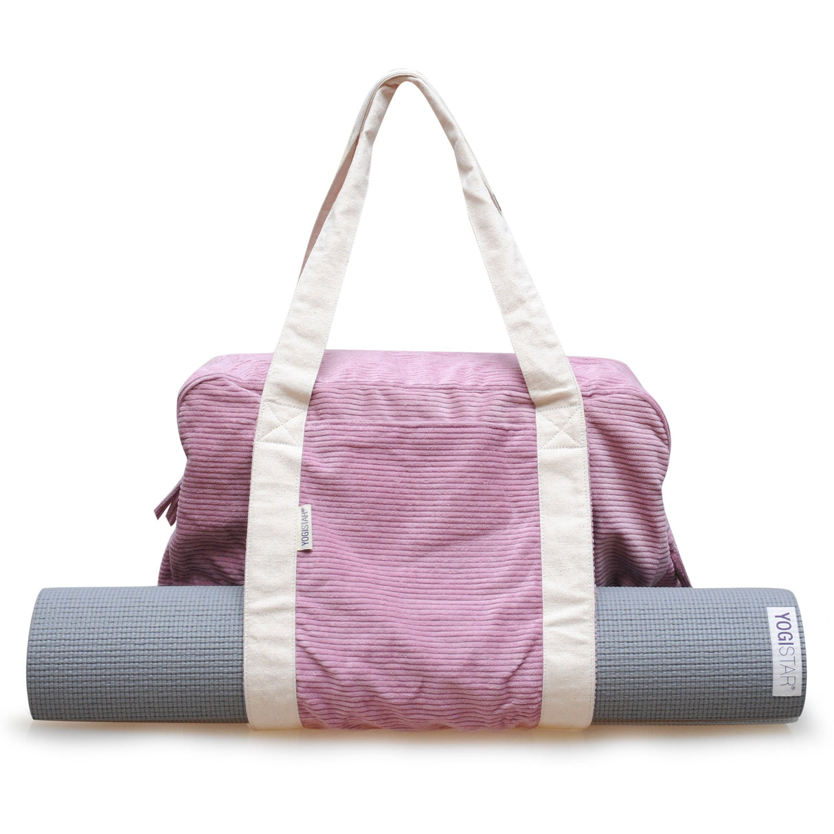Yogatasche yogibag® all in one - cord - rose - YOGISHOP