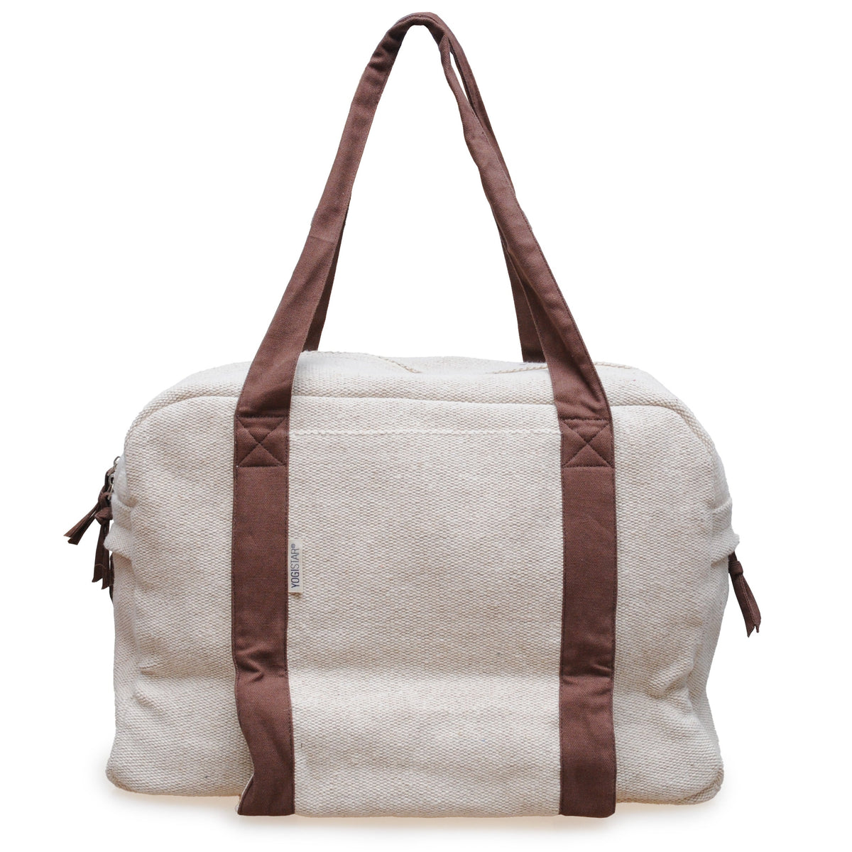 Yogatasche yogibag® all in one - jute - nature creme/taupe-grey