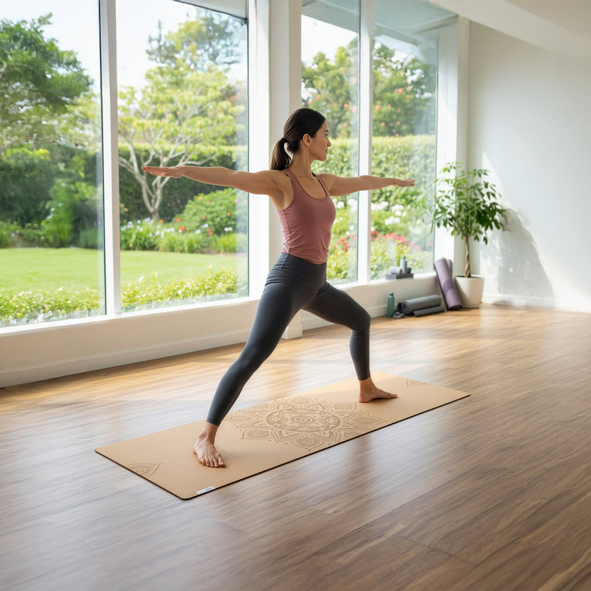 Yogamatte yogimat® cork nature - art collection - AYURDEVA