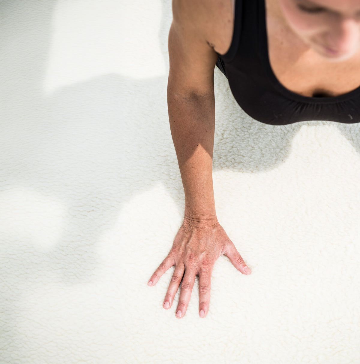 Yogamatte yogimat® natur - Bio-Schurwolle