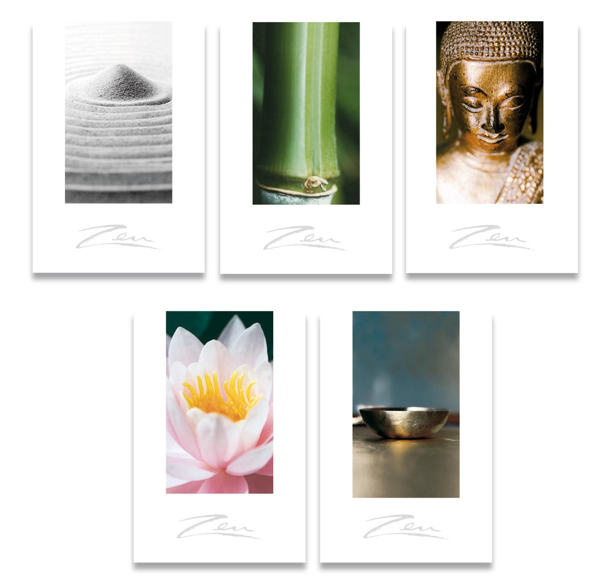 Zen-Briefkarten