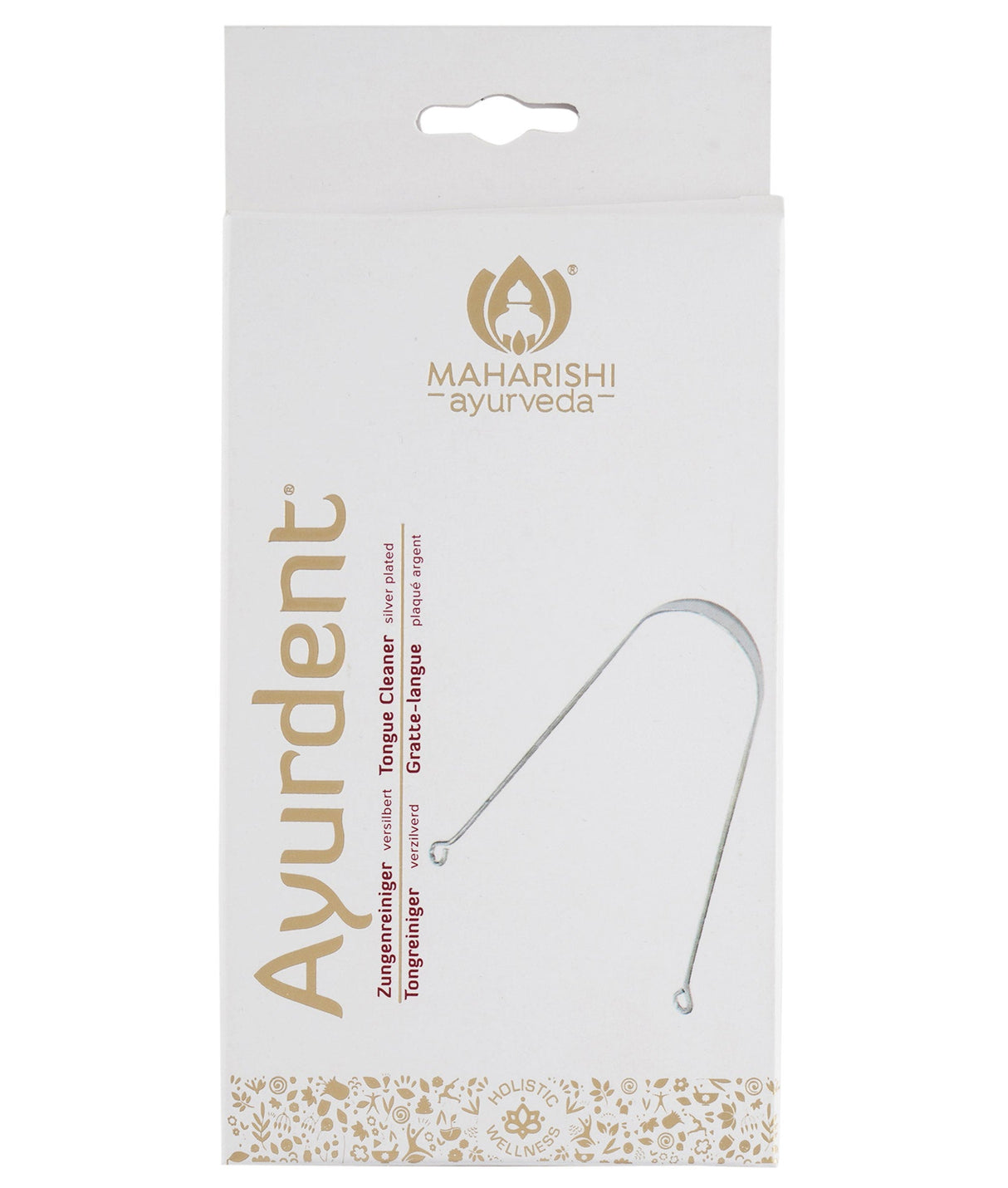 Zungenreiniger, versilbert - YOGISHOP