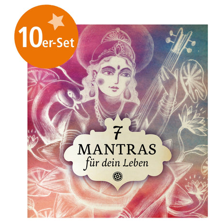10er Set Mini-Heft "7 Mantras für dein Leben"