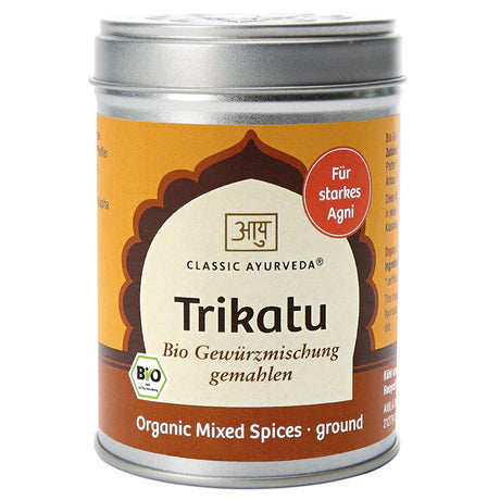 Bio Trikatu Gewürzmischung, 80 g - AYURDEVA