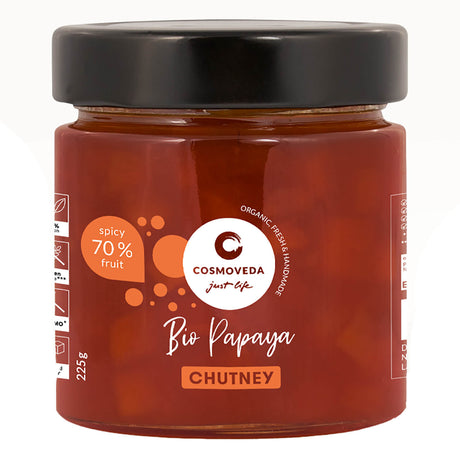 Bio Papaya Chutney, 225 g