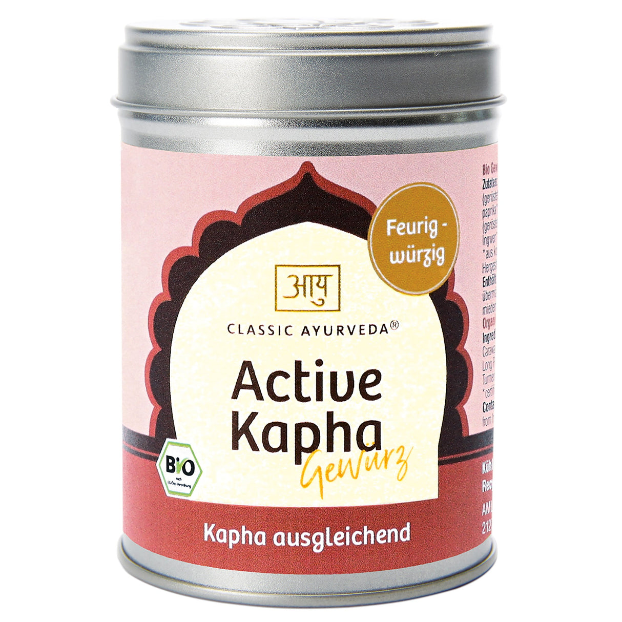 Bio Active Kapha Gewürz, 70 g