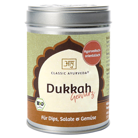 Bio Dukkah Gewürzzubereitung, 120 g - YOGISHOP