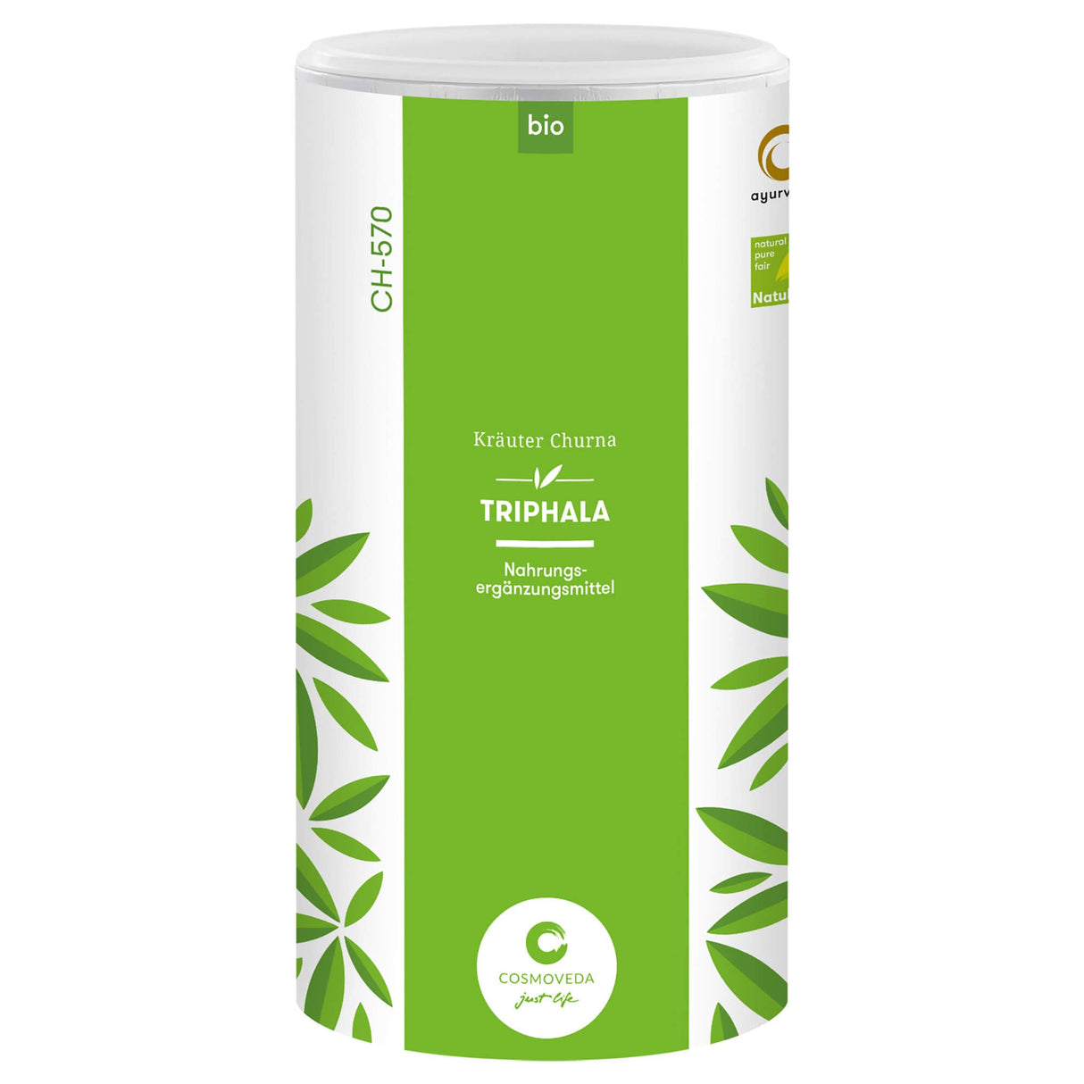 Bio Triphala Churna (Dreifrucht-Pulver), 500 g