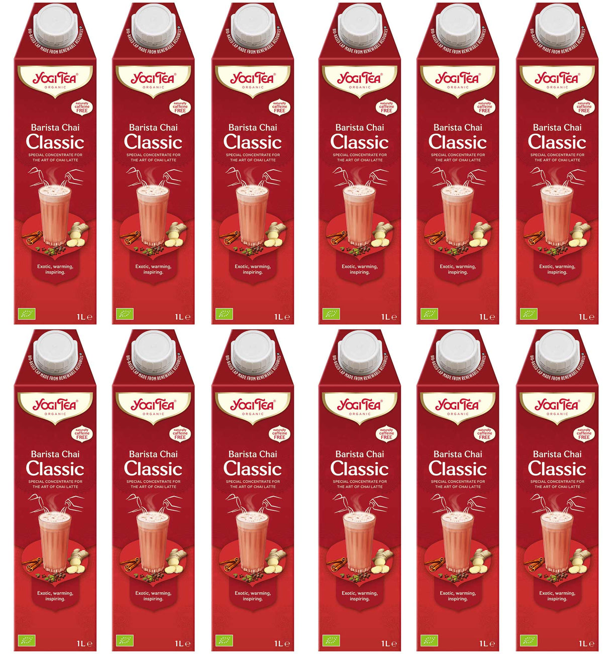 Bio Barista Chai, 12 x 1 l - YOGISHOP