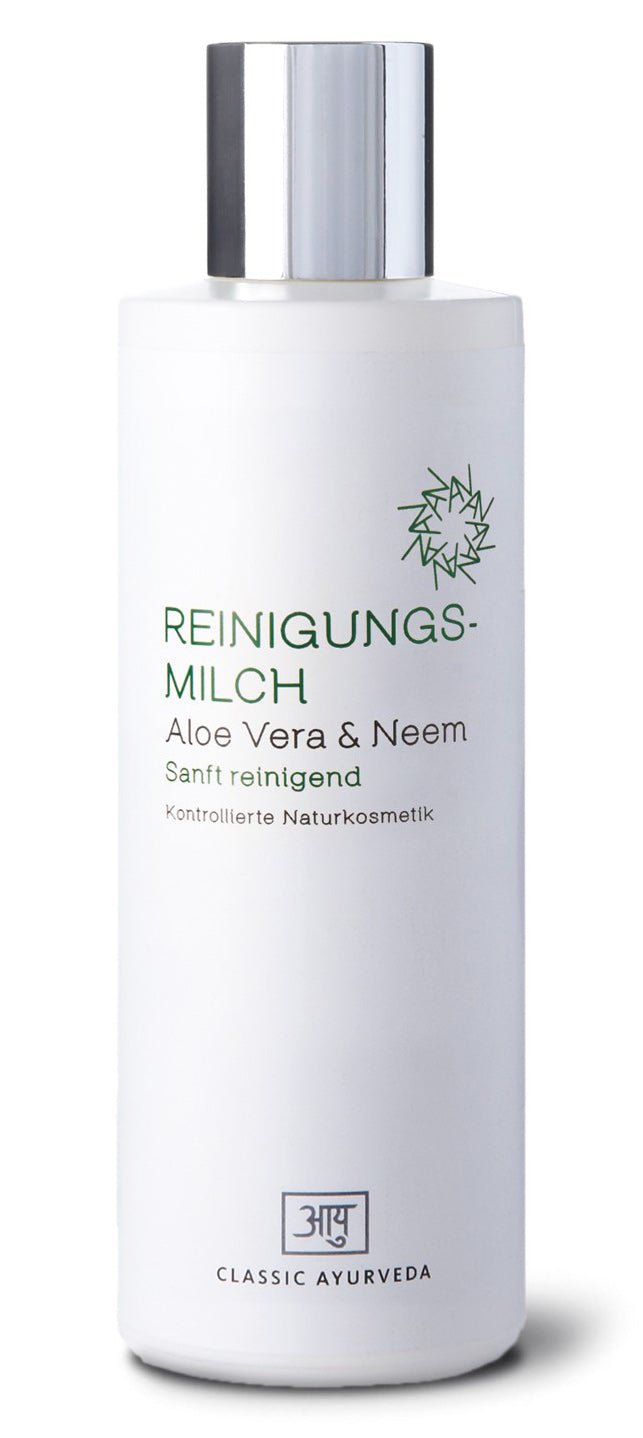 Reinigungsmilch Aloe Vera & Neem, 200 ml - YOGISHOP