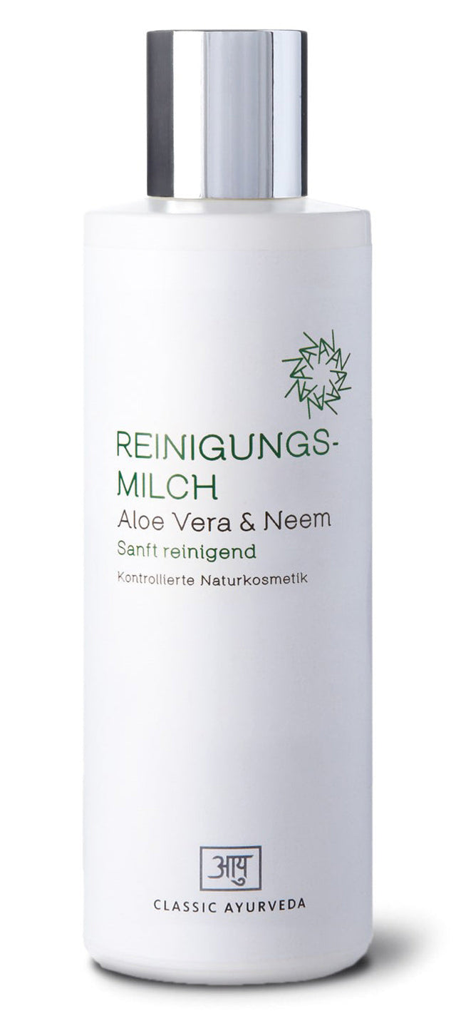 Reinigungsmilch Aloe Vera & Neem, 200 ml - YOGISHOP