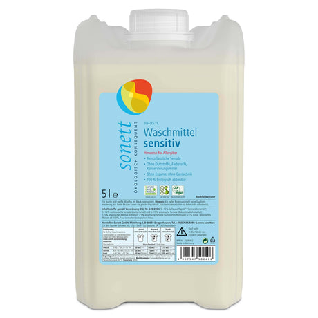 Waschmittel flüssig sensitiv, 5 l - YOGISHOP
