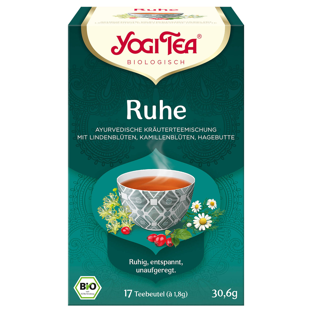 Bio Ruhe Teemischung, 30,6 g - YOGISHOP