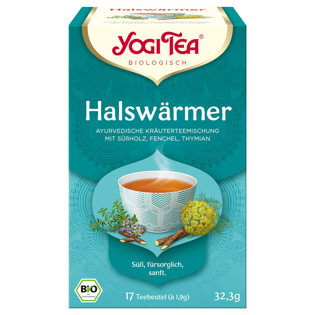 Bio Halswärmer Teemischung, 30,6 g - YOGISHOP