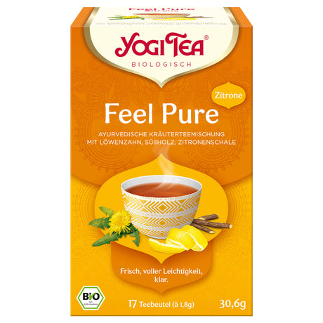 Bio Feel Pure mit Zitrone Teemischung, 30,6 g