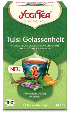 Bio Tulsi Gelassenheit Teemischung, 34 g