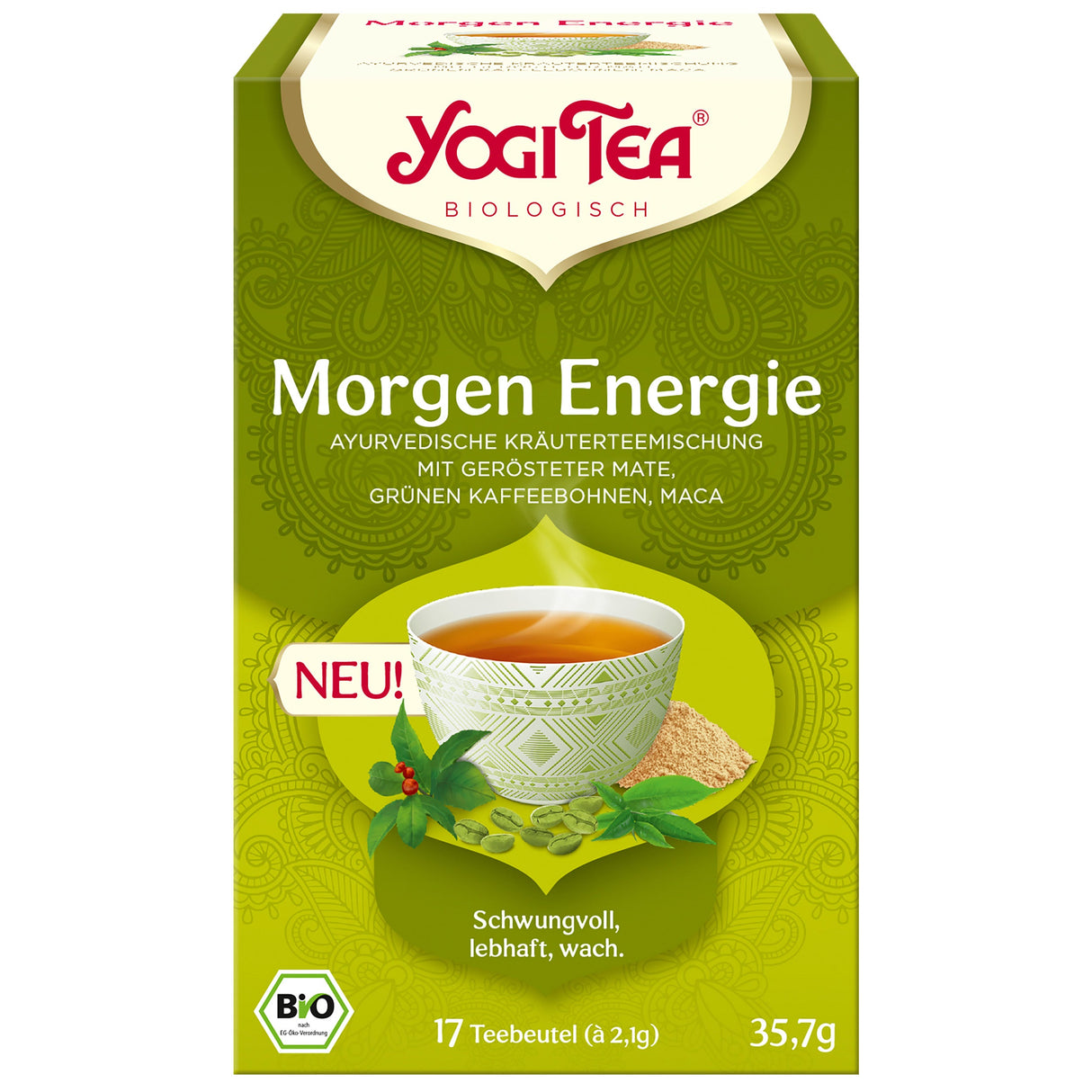 Bio Morgen Energie Teemischung, 34 g - AYURDEVA