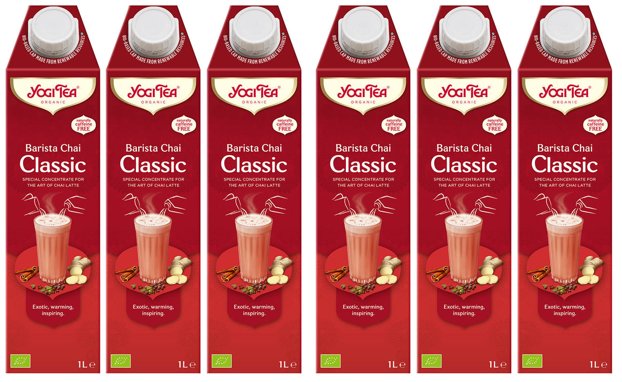 Bio Barista Chai, 6 x 1 l - YOGISHOP
