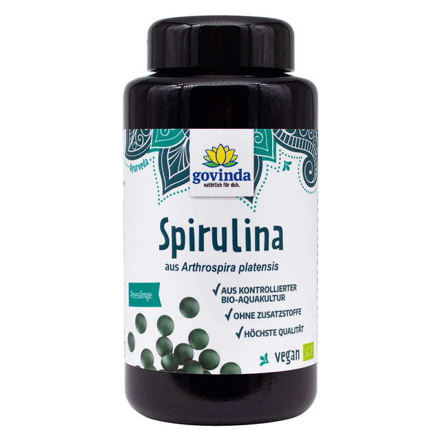 Bio Spirulina Presslinge, 180 g - YOGISHOP