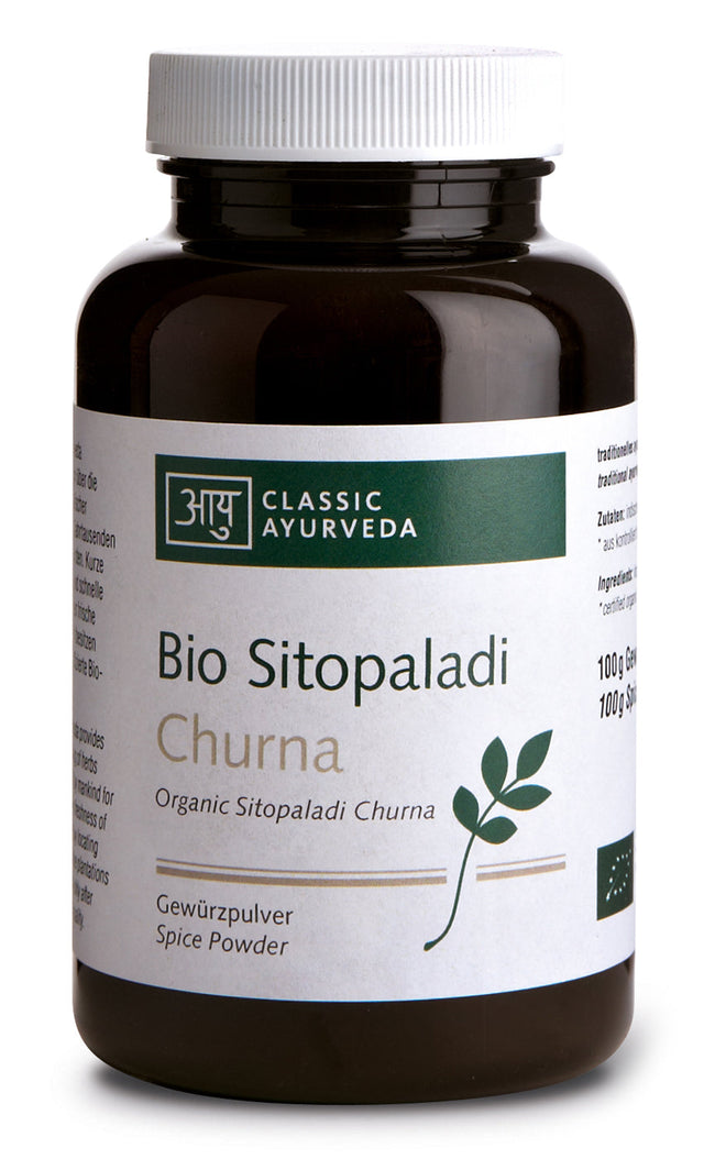 Bio Sitopaladi Churna (Pulver), 100 g - YOGISHOP