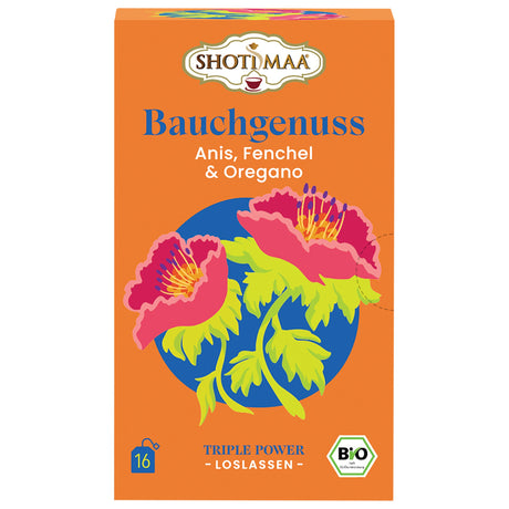 Bio Bauchgenuss Tee - Anis Fenchel & Oregano, 32 g - YOGISHOP