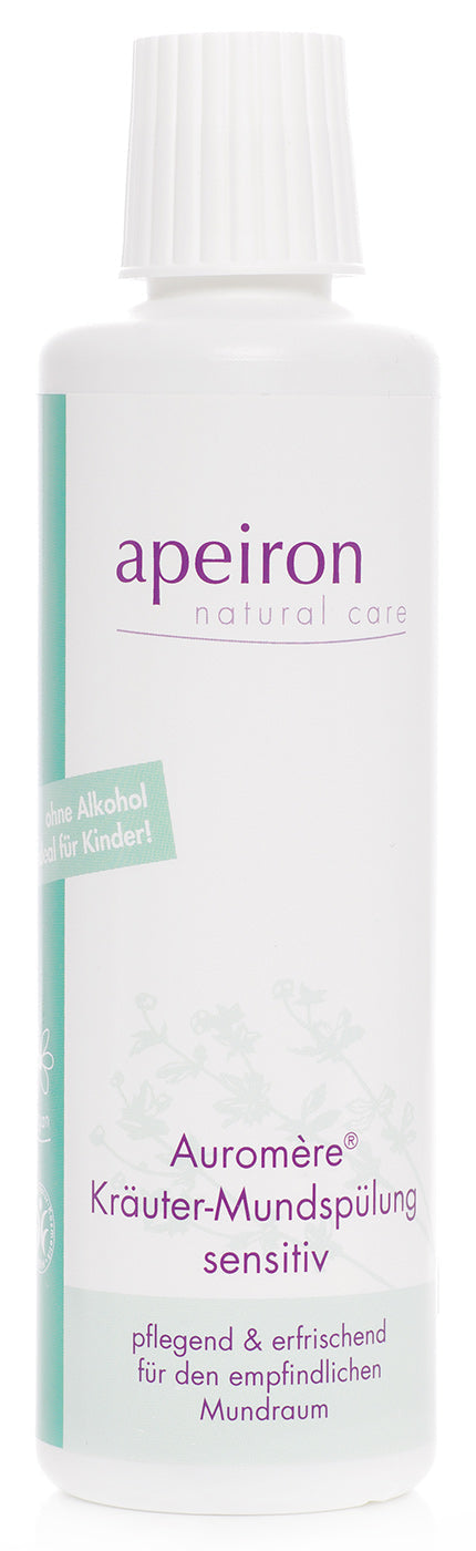 Auromère Kräuter-Mundspülung sensitiv, 250 ml - YOGISHOP