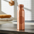 Kupferflasche Blume des Lebens, 0,75 l - AYURDEVA