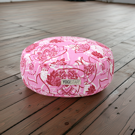 Meditationskissen - rund - art collection - YOGISHOP