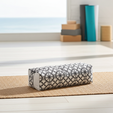 Yoga-Bolster - smart - rectangular - vintage - organic cotton - YOGISHOP