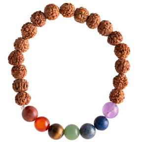 Rudraksha Armband - Chakra