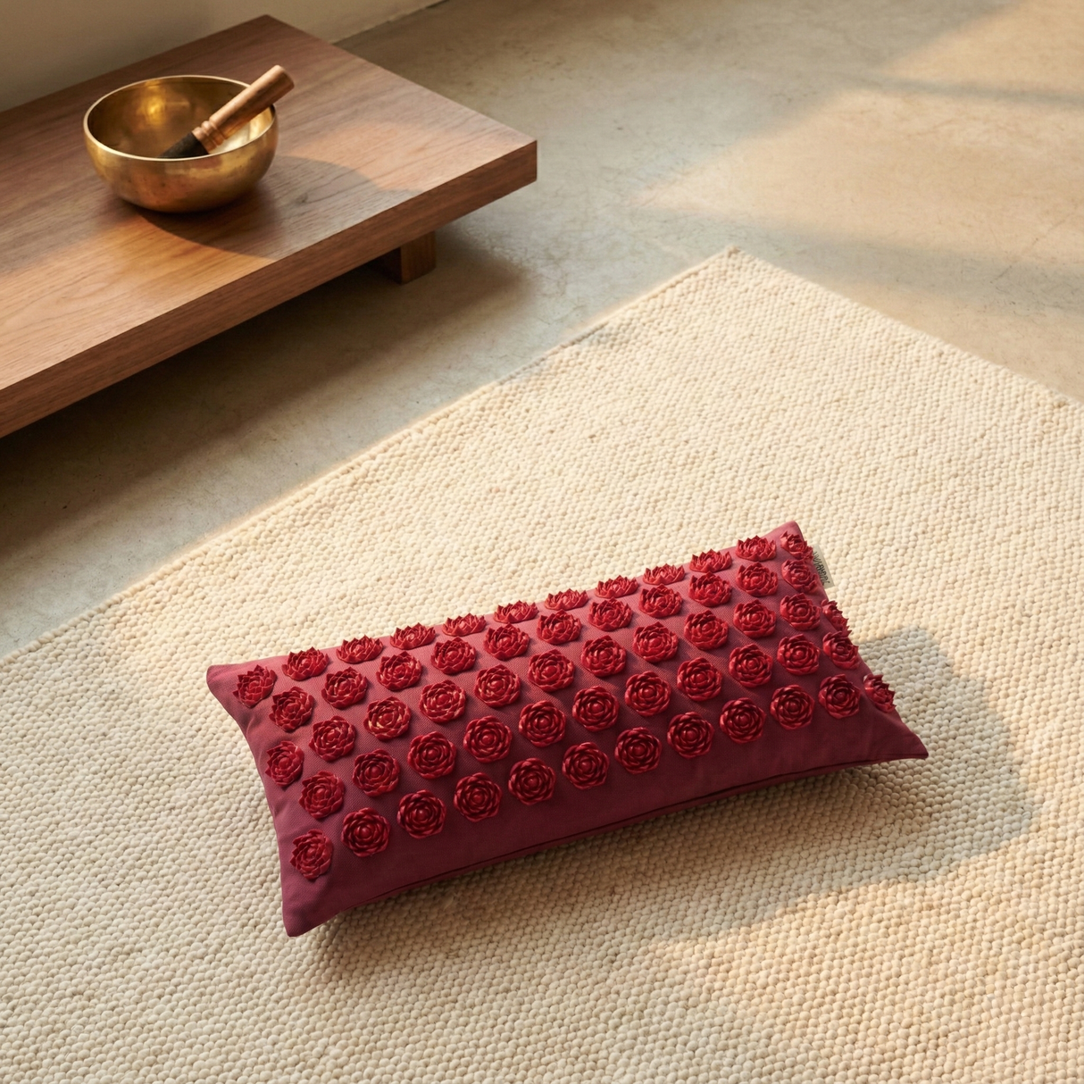Akupressurkissen akupress relax lotus - Bio-Baumwolle - YOGISHOP