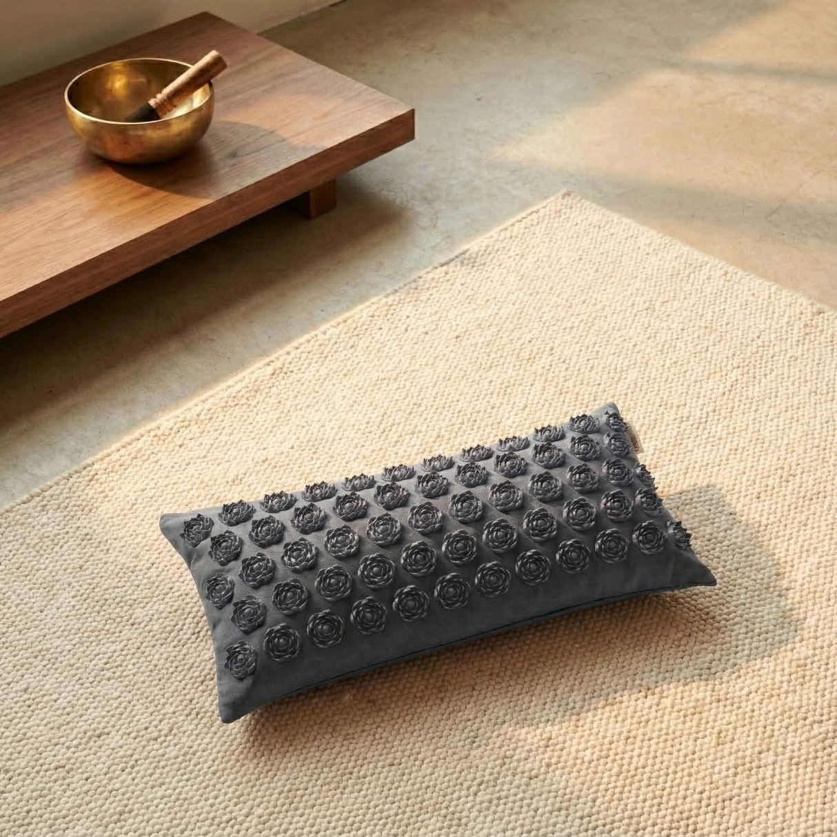 Akupressurkissen akupress relax lotus - Bio-Baumwolle - YOGISHOP