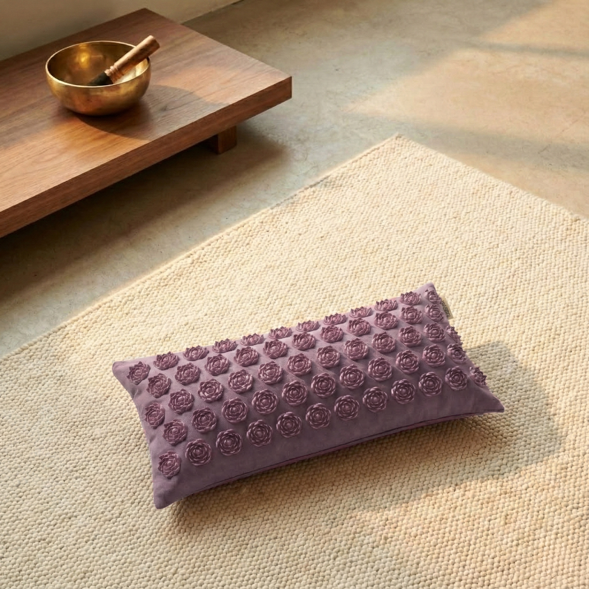 Akupressurkissen akupress relax lotus - Bio-Baumwolle - YOGISHOP