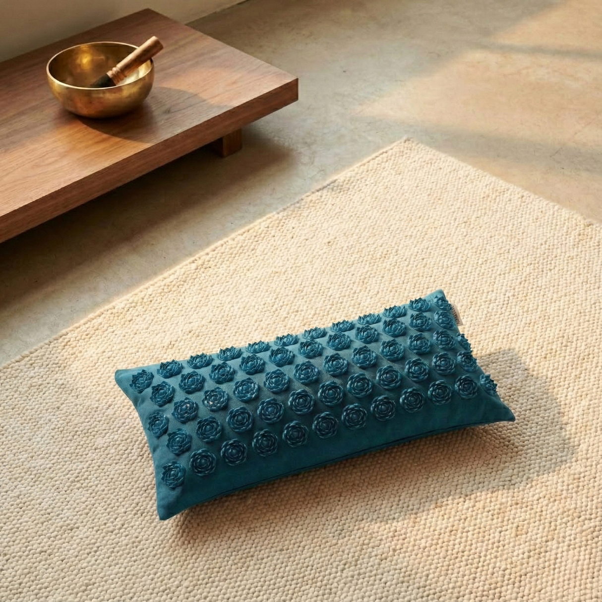 Akupressurkissen akupress relax lotus - Bio-Baumwolle - YOGISHOP