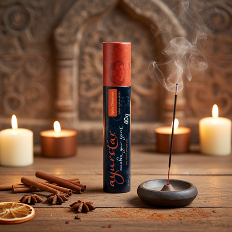Räucherstäbchen - Spicy Cinnamon - AYURDEVA