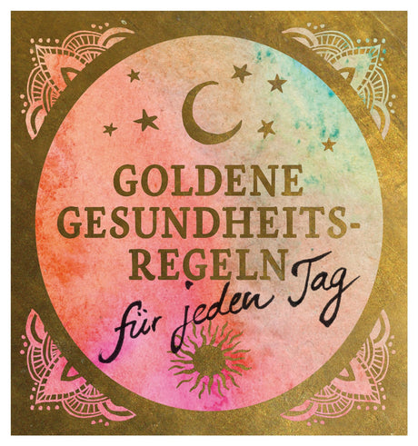 Mini-Heft "Goldene Gesundheitsregeln für jeden Tag" - YOGISHOP