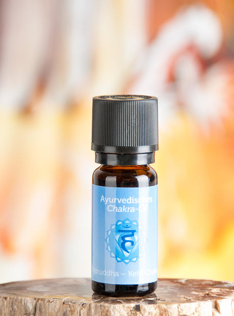 Ayurvedisches Chakraöl Vishudda - Kehl-Chakra, 10 ml - YOGISHOP