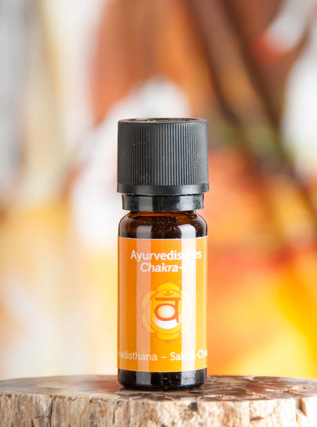 Ayurvedisches Chakraöl Svadisthana - Sakral-Chakra, 10 ml - YOGISHOP