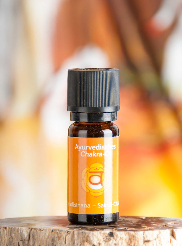Ayurvedisches Chakraöl Svadisthana - Sakral-Chakra, 10 ml